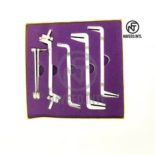 Set of 5 Pieces Dental Power Implant Guide Kit Extension Easy Alignment of Implant